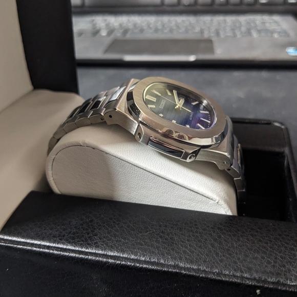 Custom Build "Seikonaut" with Blue Dial - Picture 4 of 4